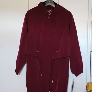 F.S.L Collection Burgundy Coat
